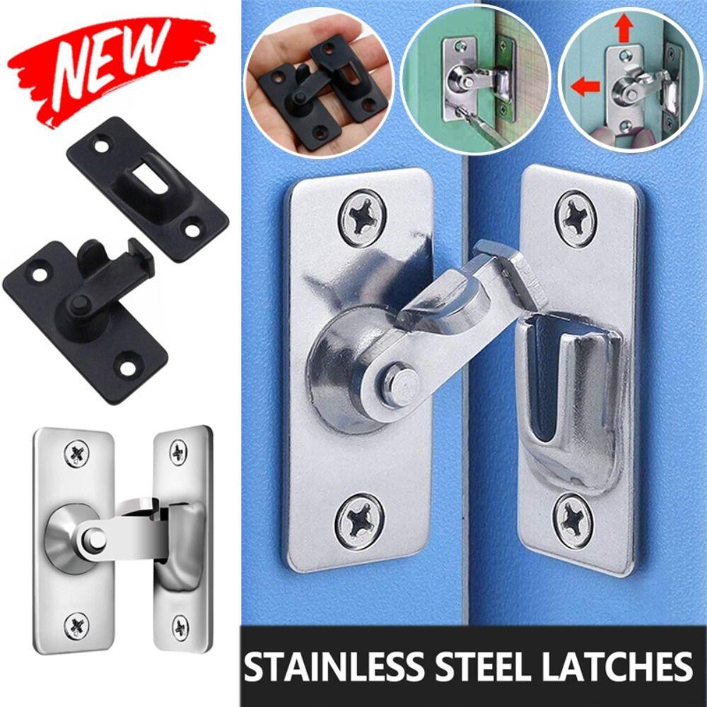 Safety Right Angle Stainless Steel Door Locks Bolt Door Buckles Door Hasp Door Latch