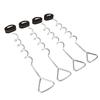 Trampoline Anchor Kit Heavy Duty Corkscrew Shape Steel Spiral Trampoline Anchor Wind Stake for Outdoor Trampoline
