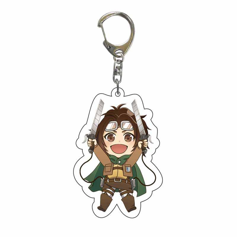 Attack On Titan Acrylic Keychain Pendant - Creative Anime Jewelry Gift