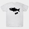 T Shirt Women Fish Cherry Harajuku Print Kawaii Tshirt Summer Short Sleeve Female T-Shirt Top Tee
