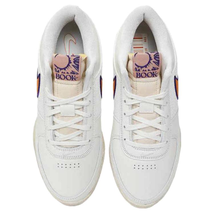 Nike Book 1 EP Valley Unisex Sneakers Cream Sail Clay-Orange FJ4250-106