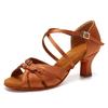 Professional Women Latin Dance Shoes Salsa Ballroom Dancing Shoes Indoor Middle Heel 5cm