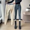 Winter Thick Velvet Women Jeans High Waist Skinny Jeans Simple Fleece Warm Slim Stretch Casual Denim Pencil Pants
