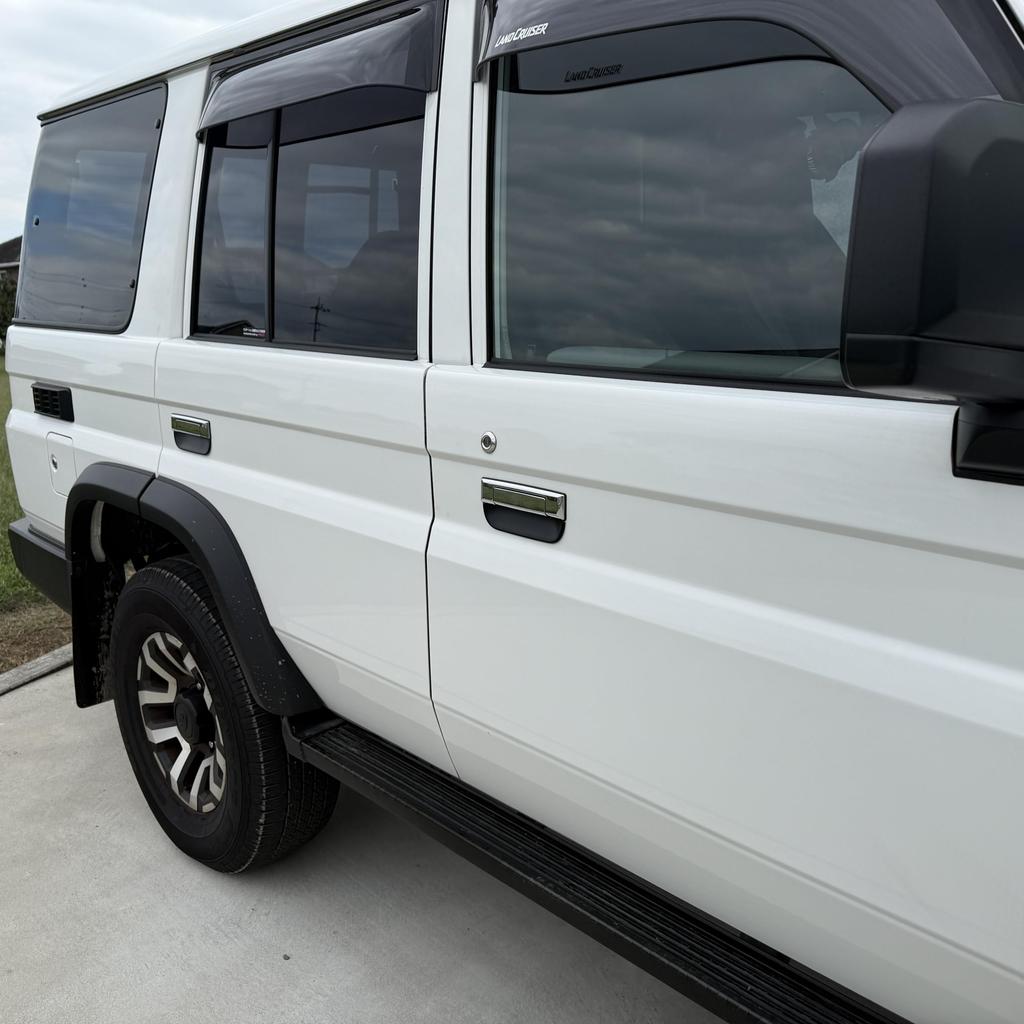 Land Cruiser 70 Door Handle Protectors (5pc) (Black)