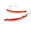 1Pair LED Reflector Lamp Rear Fog Lamp Rear Bumper Light Brake Light for Toyota Kijang Innova 2015 2016 2017