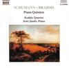 CD ROBERT SCHUMANN, JOHANNES BRAHMS, J - Piano Quintets 8550406 Naxos 1993 Japan ObiClassical Used
