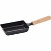 Wahei Freiz Tsubame Sanjo Iron Frying Pan Tamagoyaki 9.5 X 15cm Wooden Handle IH Compatible Gas Made In Japan Chitose Chitose CS-012