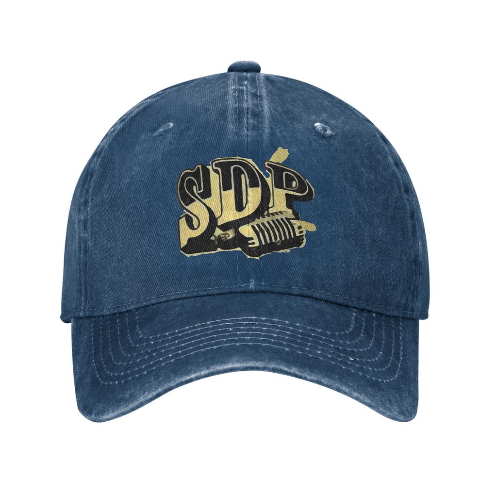 Sdp Band Music Singer Tour Sun Baseball Cap  Stylish Men Women Washed Trucker Hat DIY Running Baseball Caps Gift Idea