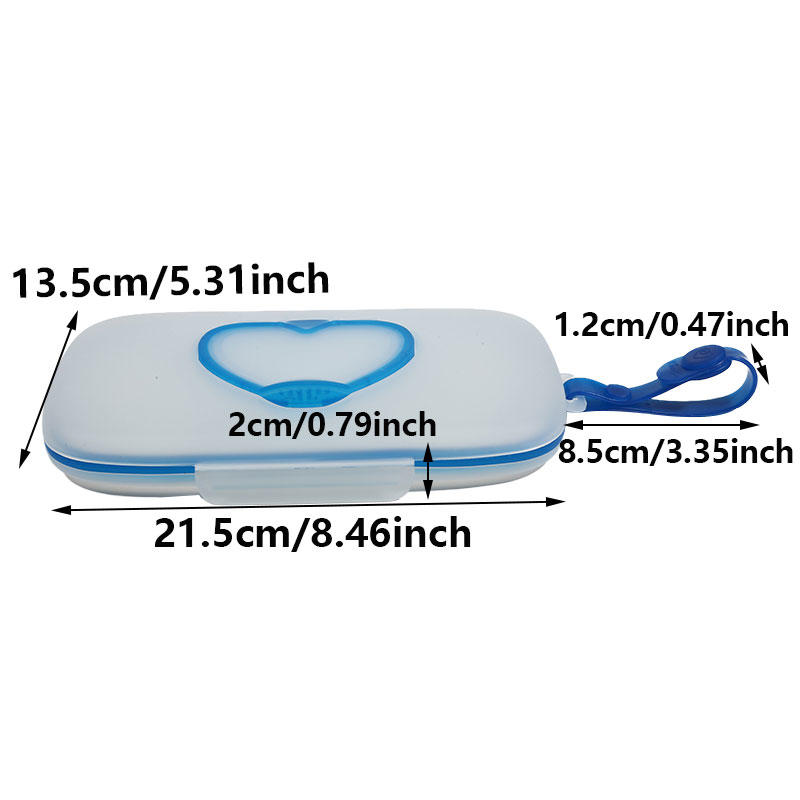 Baby Wipe Dispenser Portable Refillable Wet Tissue Box Container Reusable Travel Wipe Holder Multi Purpose Mask Storage Case NEW