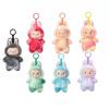 New Labubu3.0 Version Gradient Color Enamel Face Labubu Three Generations Macaron Plush Doll Blind Box