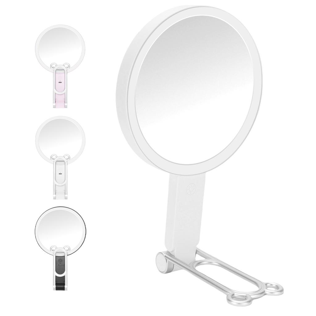 Lighted Magnifying Makeup Mirror Double Sided 1X 30X LED Mirror USB Rechargeable 3 Color Temperature