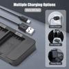 Camera NP-FZ100 Battery & Charger Kit with 2-slot Battery Charger + 2pcs NP-FZ100 Batteries 7.2V