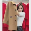 Elegant Woolen Coat: Loose Fit, Double-Faced Design for Middle-Aged and Elderly Women