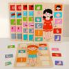 Body Parts Puzzle Matching Game Educational Human Body Structure Anatomy Puzzle Board