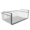 Wardrobe Metal Storage Rack: Hanging Basket for Kitchen Cabinets and Wall Organization
