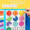 Magnetic Fraction Puzzles for Math Mastery Montessori Enlightenment with Fun Arithmetic Teaching Aid Cognitive Educational Toys