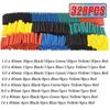 127-1060 Pcs 2:1 Heat Shrink Tube Shrinking Assorted Polyolefin Insulation Sleeving Wire Cable Sleeves Wrap
