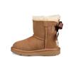 Mini Bailey Bow II Boot Chestnut (Toddler) Kids Sneakers 1017397T-CHE
