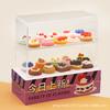Simulation Mini Doll House Acrylic Cake Cabinet Dessert Rack Doll House Ornament Play House Children'S Toy Model