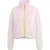 Neo Vintage Color Block Striped Sports Jacket Women Jacket Off-White Pink HF7328