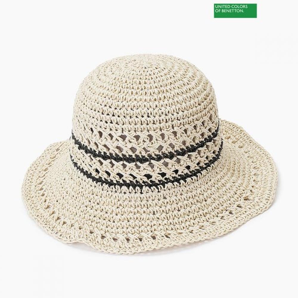 Benetton Benetton Rattan Weave Bungee Hat Bccpa7531