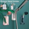 360°Rotation Shower Head Holder Adjustable Self-Adhesive Showerhead Bracket