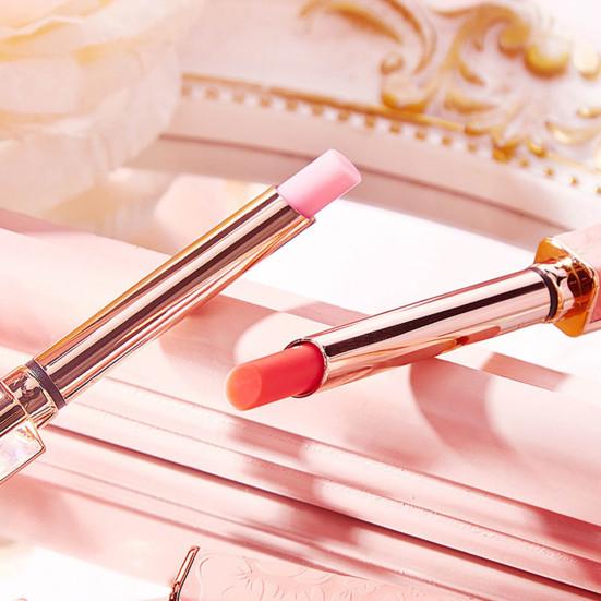 0.8g Lip Gloss Natural Daub Smoothly Ultralight Temperature Change Lipstick Lip Balm for Party