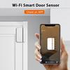 WiFi Door Alarm Window Sensor Detector Smart Home Security Tuya SmartLife App Control Compatible