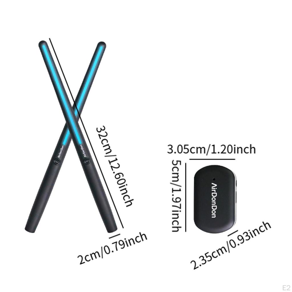 Air Drum Electronic Musical Instruments Gifts Drumsticks Professional for Adults Lover
