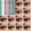12 Colors Pearlescent Lasting Eye Liner Pencil Colourful Pigment Waterproof Eyeliner Makeup Eye Cosmetics Eyeliner Pencil