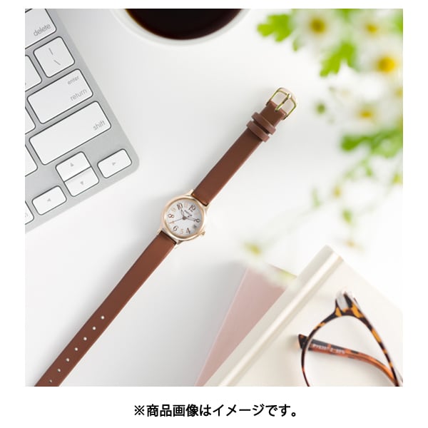 Citizen Women's KH4-963-13 ( Watch Wicca Solar-Tech) Round Watch Gold Stainless Analog