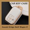 2 /4button Phnom Penh Fashion TPU Car Remote Key Case Cover Shell For Suzuki Ertiga Swift Wagon R Protected Holder Keyless Fob Accessories