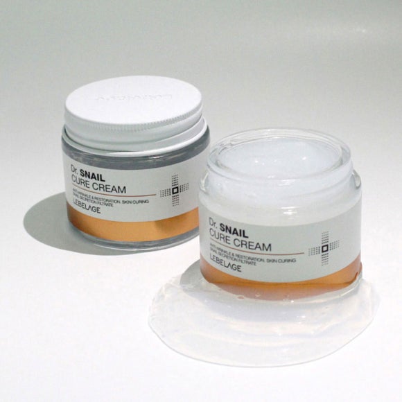 Lebelage Dr. Madecassoside/ Vitamin C/ Ceramide/ Snail/ Cica/ Aqua/ Collagen/ Peptide/ Propolis/ Hyaluronic Cure Cream 70ml (10 Options)