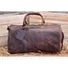 Leather Weekender Bag Christmas Men Leather Duffel Bags Travel Duffle Overnight Bags Men Gift Him Dad Holdall Bags