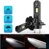 H7 LED Headlight Bulb Conversion Kit High Low Beam 6500K Super White Plug Play White Plug Car Light LED Lamp
