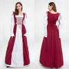 Halloween Collection Medieval Vintage Court Style Sweet Patchwork Victorian Dress Costume