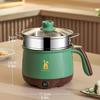 Multifunctional Electric Cooking Pot, Portable Non-stick Instant Ramen Pot, Travel Multifunctional Electric Frying Pan Suitable for 1-2 People