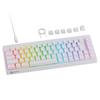 Elecom Rapid Trigger Gaming Keyboard V Custom VK600A Wired Detachable Magnetic Analog Detection Switch Equipped with Tenkeyless Size White 65%