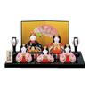 Yakushi Kiln Peach Festival Hina Doll Nishikisa Hanamiyabi Hina (Flat Decoration)