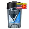 Degree Men's Deodorant Antiperspirant Soft Solid Clean Fragrance, 2 Pieces, 48g