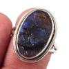 Natural Labradorite Gemstone Handmade 925 Solid Sterling Silver Ring Size 7 K6h04
