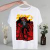 Devilman Debiruman Anime Devil Man T Shirt Men Retro Washed Tops Tees Harajuku Tshirt Streetwear Hip Hop Male T-shirts