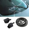 2Pcs Car Universal Front Windshield Washer Nozzles,Wiper Sprayer Nozzle Window Water Spray Sprinkler Jet