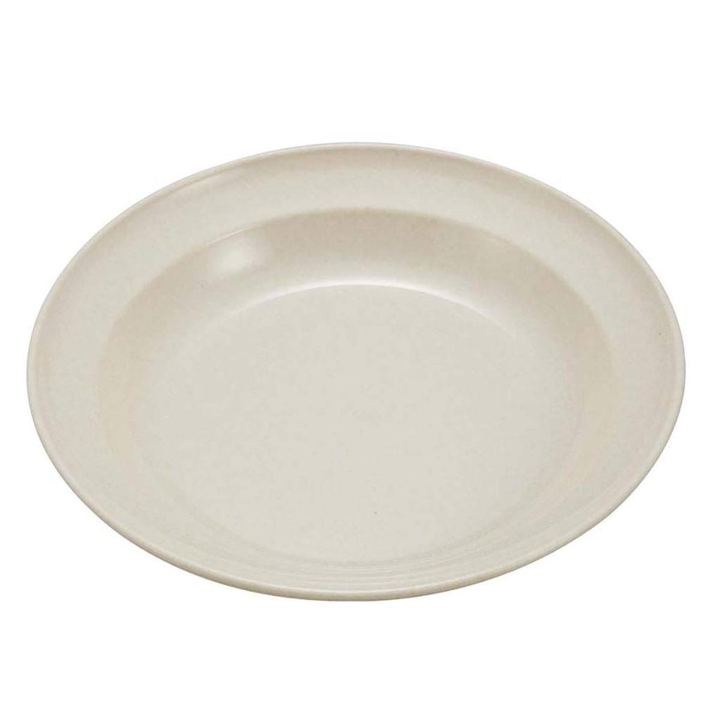CAPTAIN STAG Sansan March Antibacterial Round Curry Plate 22cm MP-68