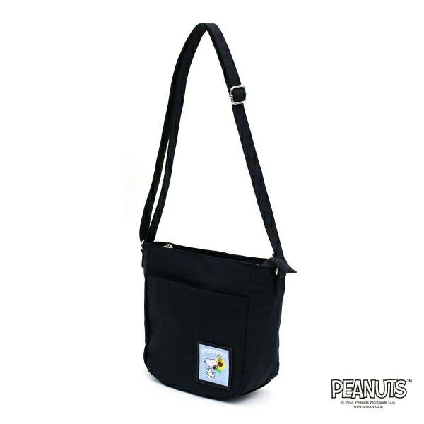 Мини-сумка через плечо Snoopy подсолнечника черная SNOOPY