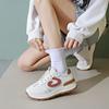 Sneakers Women Casual Sport Shoes Platform Bottom Blue Red Sneakers Fashion Anti Slippery Trend Lace-up Zapatos  Outdoor2024
