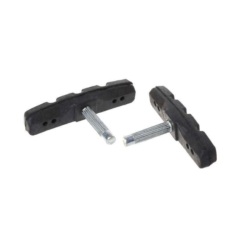 2pcs Brake Pads Silent Rubber V Brake System Bike Parts Bicycle Cycling Safety Blocks MTB Mountain Bike Accessories