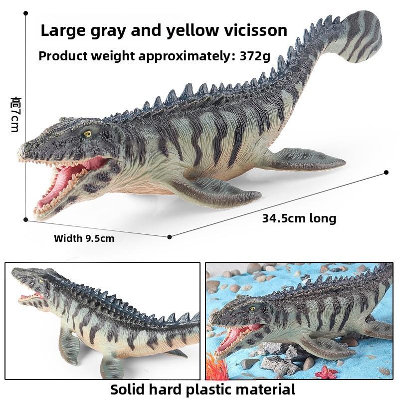 Figurine Mosasaurus Dinosaur With Movable Mouth For Kids Educational Gift And