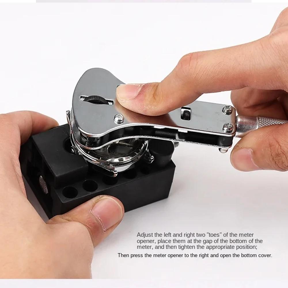 147 Parts Watch Repair Tool Kit for Disassembly Installation Maintenance Adjusting Straps Replacing Batteries