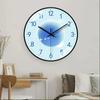Office Wall Clock Non-punching Silent Non-ticking Wall Clock for Kitchen Bedroom Children's Study Bathroom Kitchen